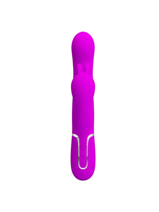 Cammy 4 in 1 Vibrador con Bolas Rotadoras y Cadena Anal