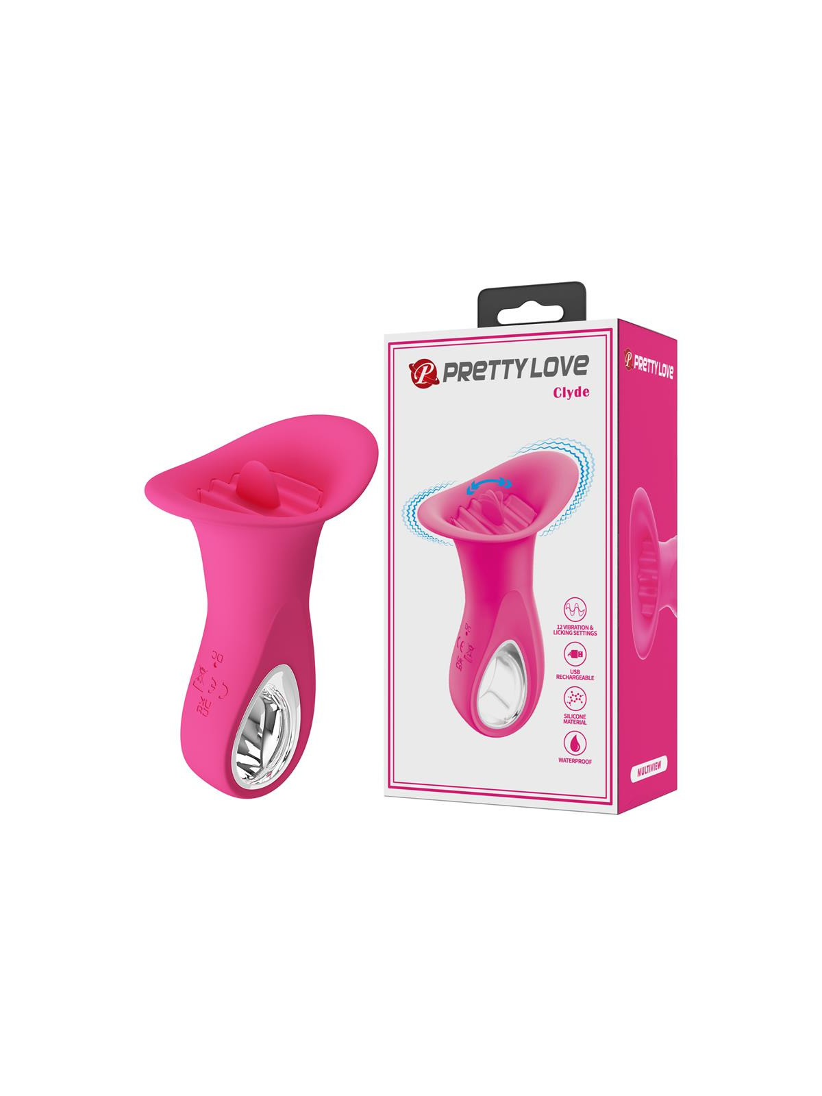 Clyde Vibrador Oral con Lengua