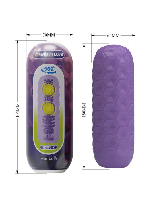 Venus X Masturbador Masculino Twin Balls