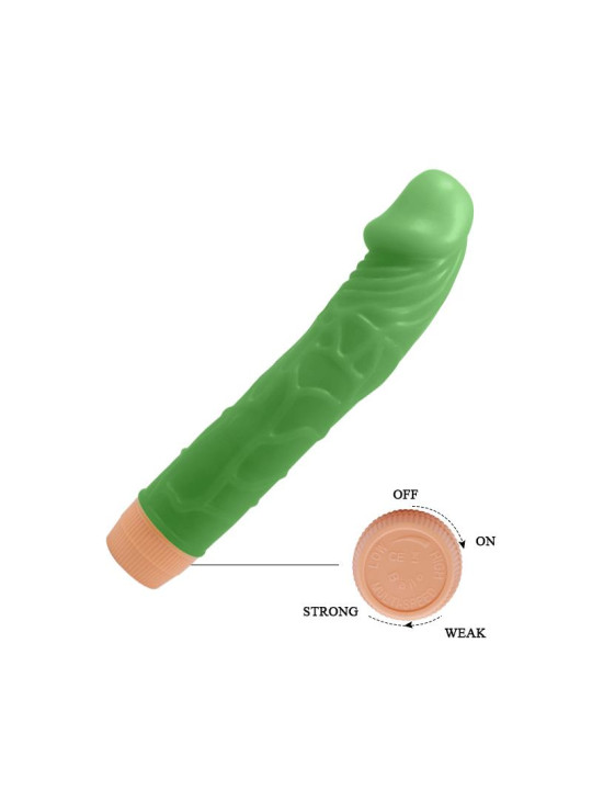Bill Vibrador Realista 8.8 Verde