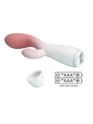 Brighty Vibrador Blanco y Rosa