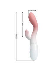 Brighty Vibrador Blanco y Rosa