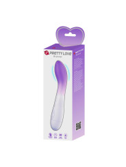 Bishop Vibrador Blanco y Púrpura