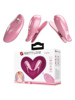 Cailey Pinzas para Pezones con Vibración y Control Remoto