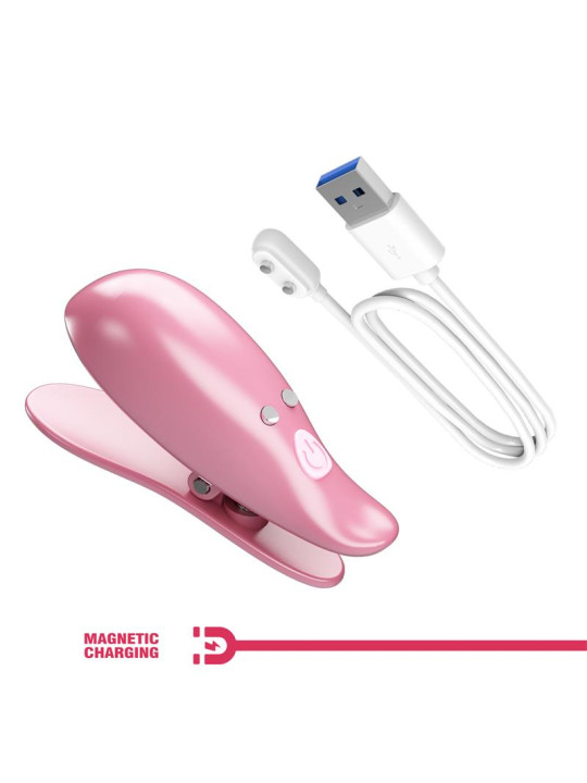 Cailey Pinzas para Pezones con Vibración y Control Remoto