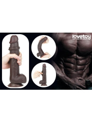 Dildo Sliding 9 Negro