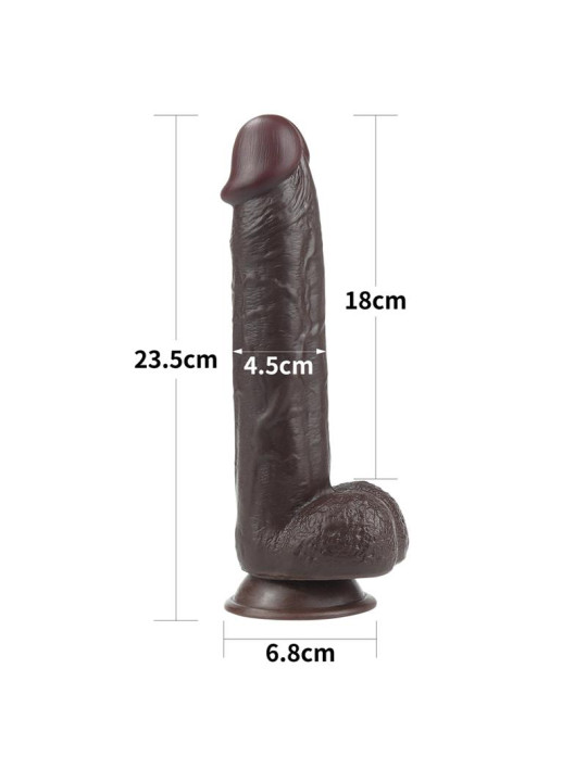 Dildo Sliding 9 Negro