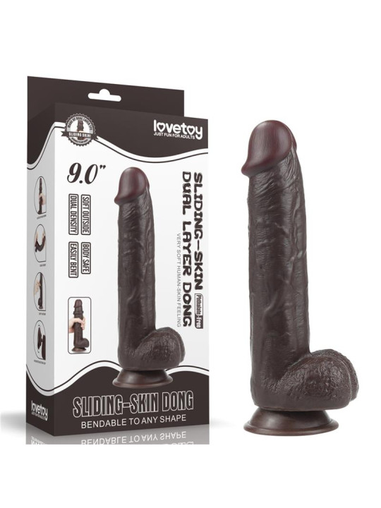 Dildo Sliding 9 Negro