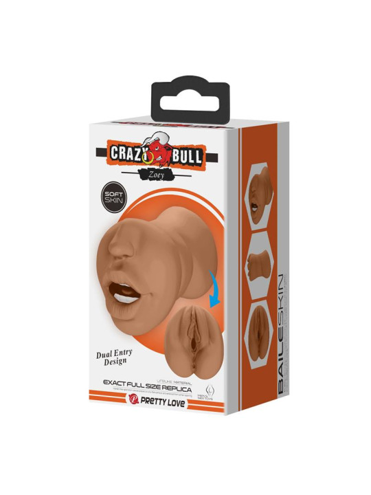 Zoey Masturbador Vagina y Boca