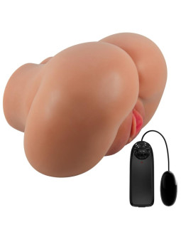 Luna Masturbador con Vibración Vagina y Ano