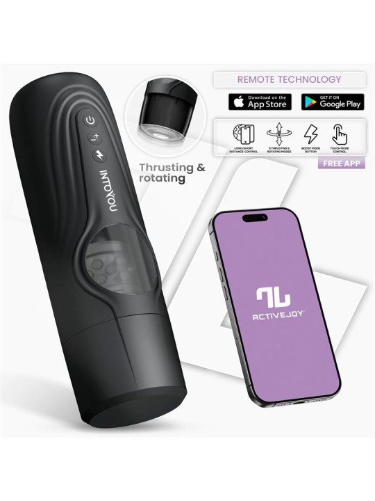 Egor Masturbador Masculino con Rotación y Thrusting con APP