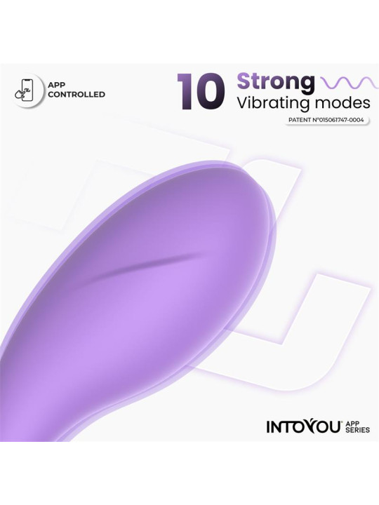Bulby Huevo Vibrador con APP Lavanda