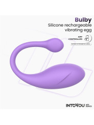 Bulby Huevo Vibrador con APP Lavanda