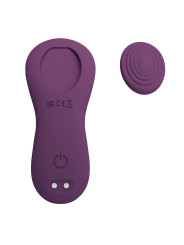 Mane Vibrador de Braguita con App Púrpura