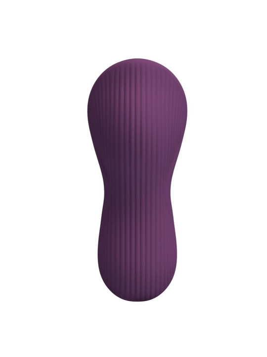 Mane Vibrador de Braguita con App Púrpura