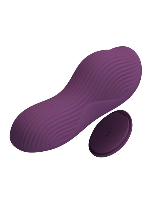Mane Vibrador de Braguita con App Púrpura