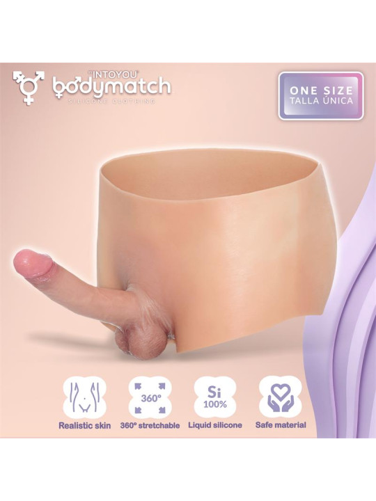 Blayke Boxer con Pene 18 cm Hiperrealista Silicona Líquida Talla Única