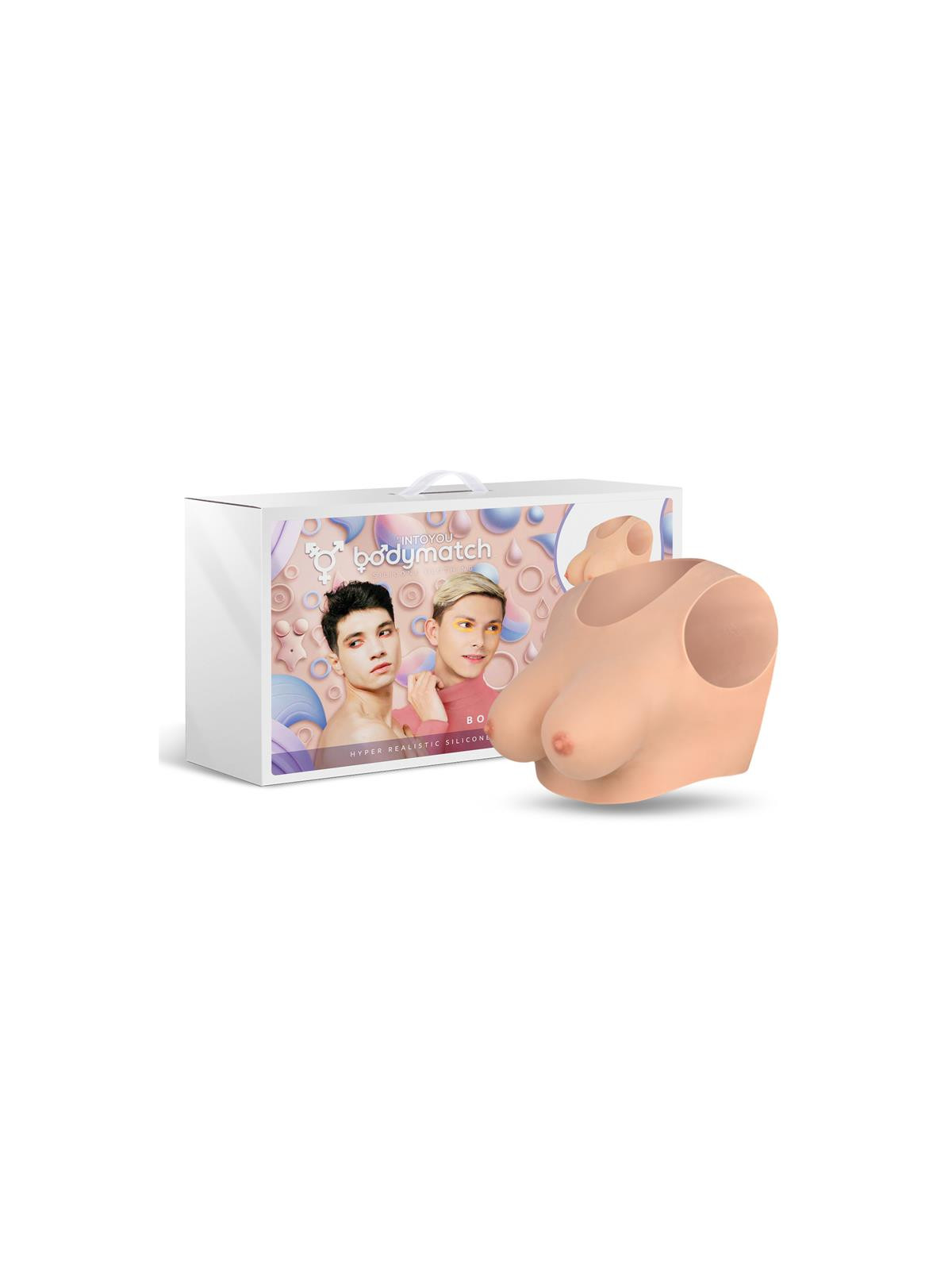 Bowie Pechos de Silicona Copa C Silicona Líquida