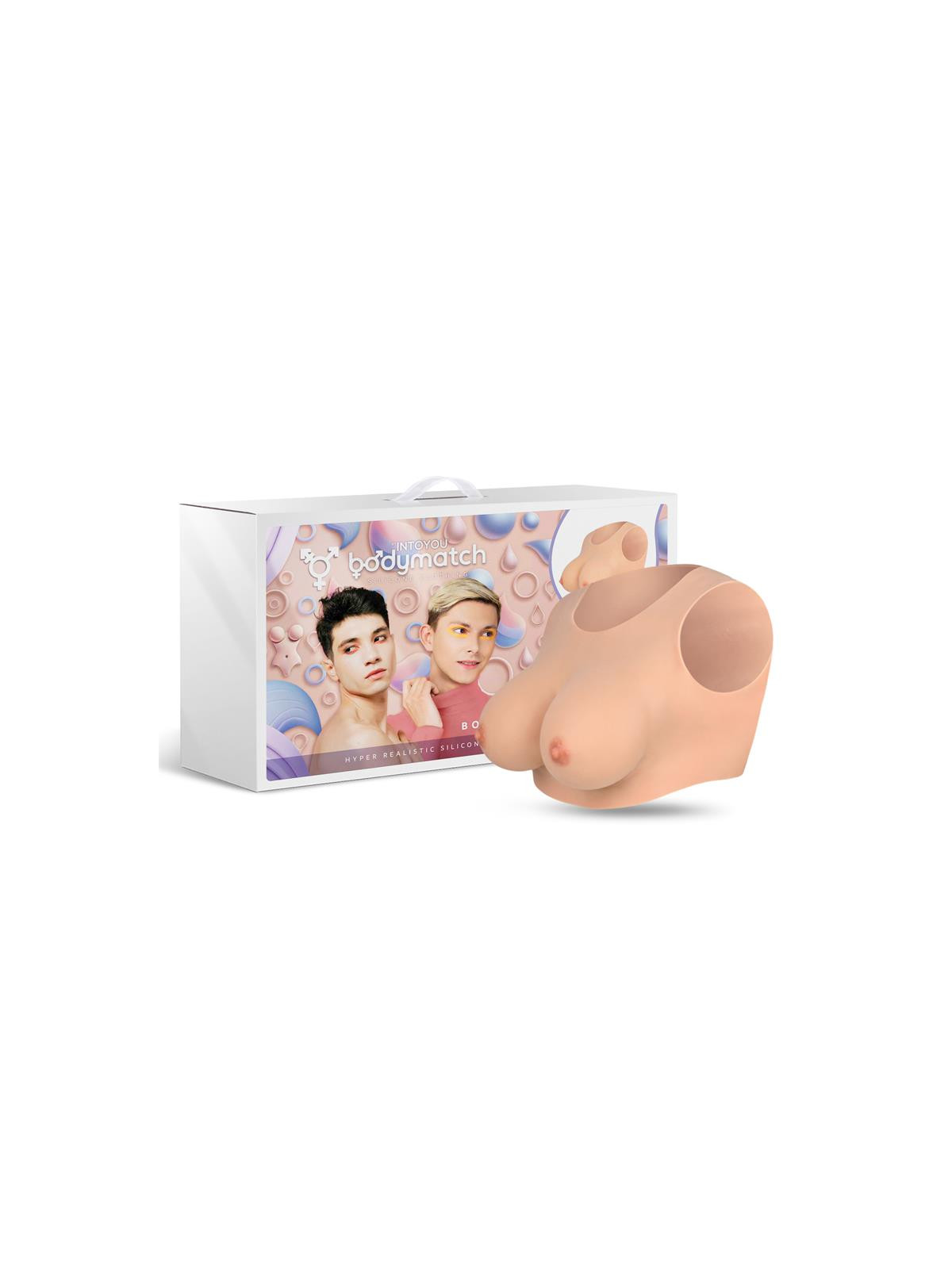 Bowie Pechos de Silicona Copa D Silicona Líquida