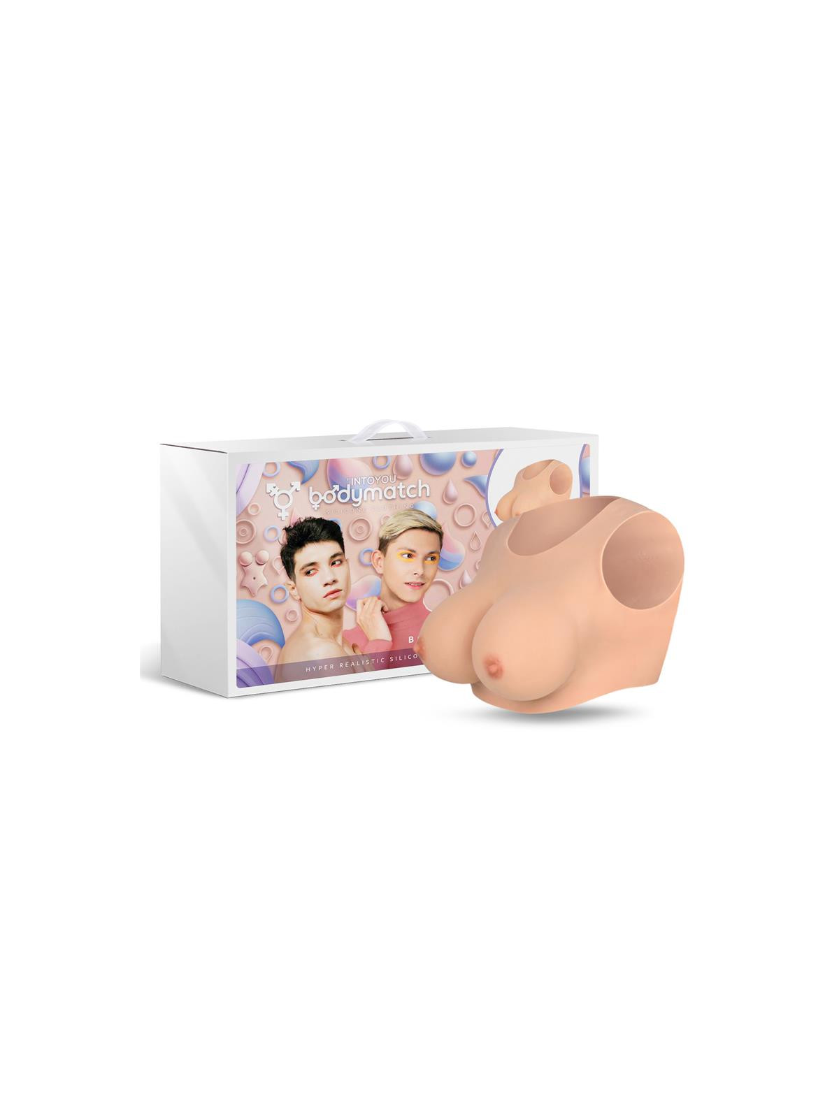 Bowie Pechos de Silicona Copa E Silicona Líquida