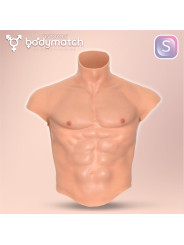 Boomax Traje Torso Masculino Hiperrealista Silicona Líquida Talla S
