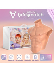 Boomax Traje Torso Masculino Híperrealista Sillicona Líquida Talla M