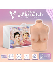 Booskin Pechos de Silicona Copa D Silicona Líquida