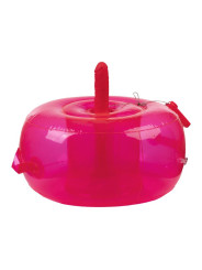 Cojín Hinchable con Dildo, Vibración y Control Remoto Ding Dong