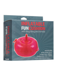 Cojín Hinchable con Dildo, Vibración y Control Remoto Ding Dong