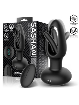 Sasha Plug con Vibración y Lengua Flipping yControl Remoto