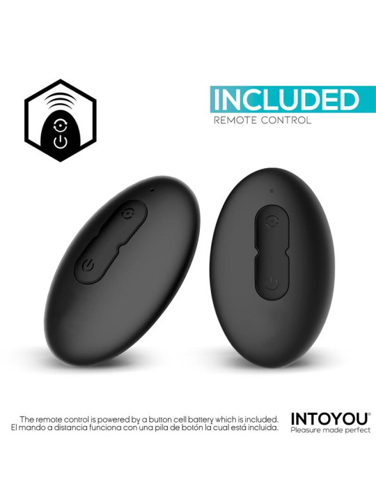 Sasha Plug con Vibración y Lengua Flipping yControl Remoto