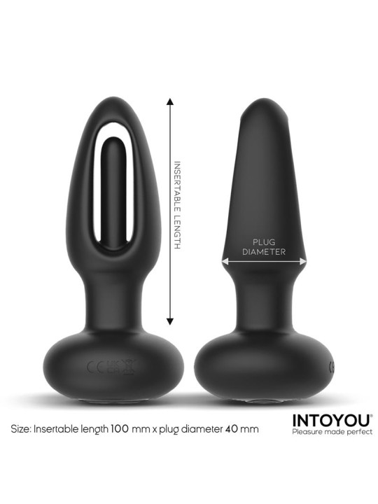 Sasha Plug con Vibración y Lengua Flipping yControl Remoto