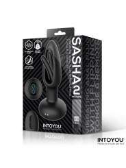 Sasha Plug con Vibración y Lengua Flipping yControl Remoto