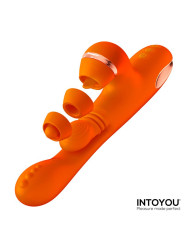 Ethan Vibrador Masaje 360º para el Punto G y Cabezales Intercambiables