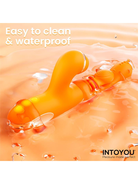 Ethan Vibrador Masaje 360º para el Punto G y Cabezales Intercambiables