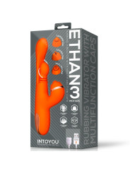 Ethan Vibrador Masaje 360º para el Punto G y Cabezales Intercambiables