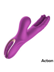 Nico Vibrador con Dildos Alternantes y Bola Percutora 4 Motores