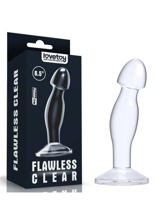 Plug Anal Flawless Clear 6.5 Transparente