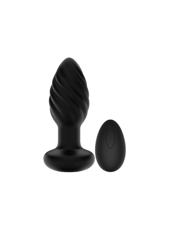 Spiral Mellow Plug Anal con Vibración y Control Remoto