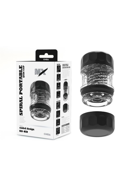 Spiral Portable Quin Cup Masturbador Masculino