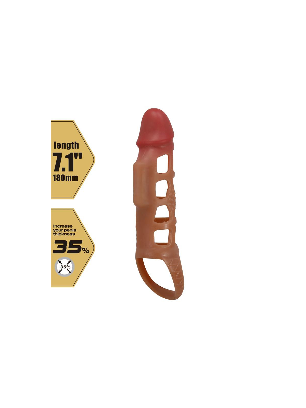 Preston Funda para el Pene con Vibración