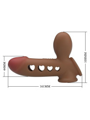 Tyronn Funda para el Pene con Función de Inflado