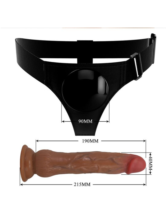 Kyton Arnés con Dildo Función Squirting