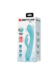 Scocco Vibrador con Rabbit Turquesa