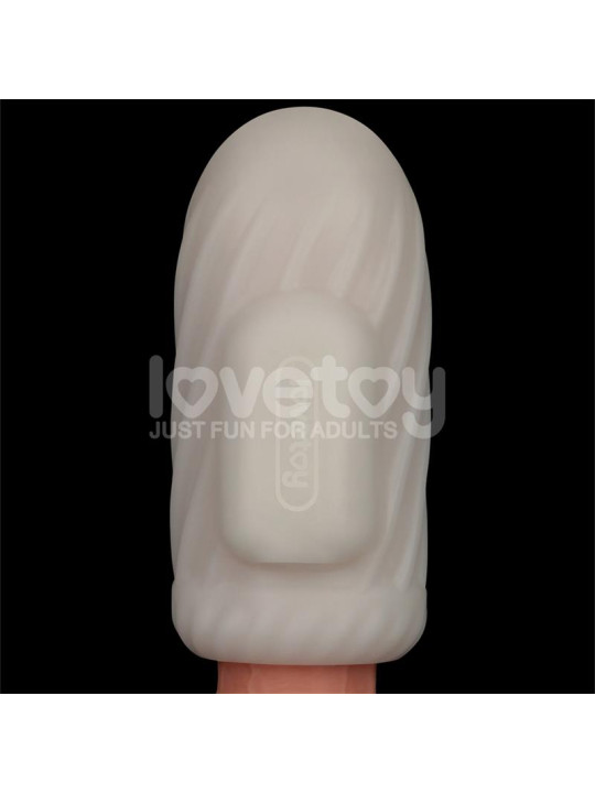 Knights Ring Funda para el Pene y Estimulador Spiral