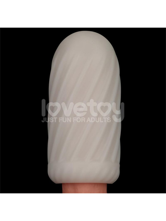 Knights Ring Funda para el Pene y Estimulador Spiral