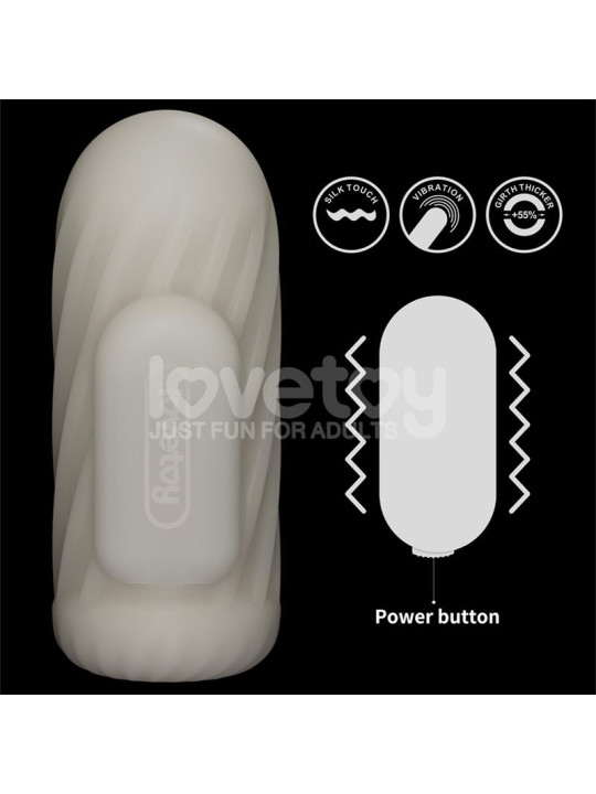 Knights Ring Funda para el Pene y Estimulador Spiral