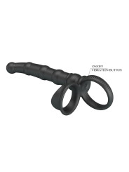 Tatum Plug Anal con Anillo para el Pene con Vibración