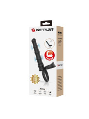 Tatum Plug Anal con Anillo para el Pene con Vibración