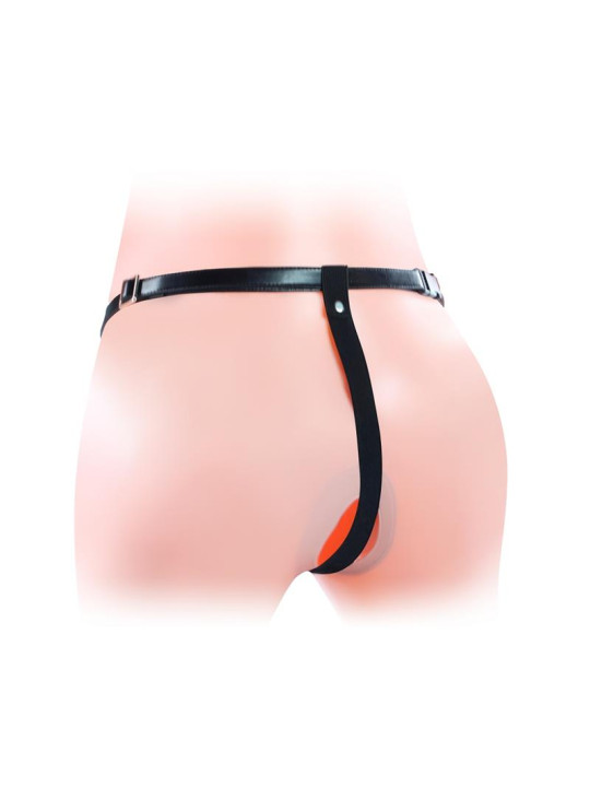 Arnés Pene Doble Hueco con Vibración